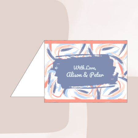 Cosmic Strokes Notecards