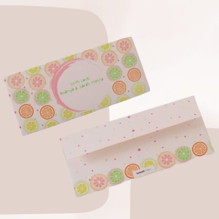 Lemon Zest Money Envelopes