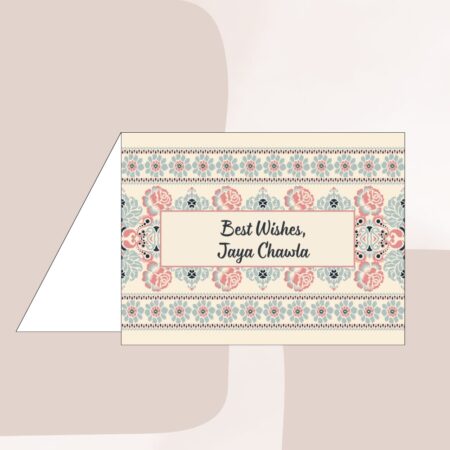 Pink City Charm Notecards