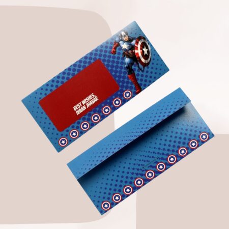 Captain America Money Envelopes