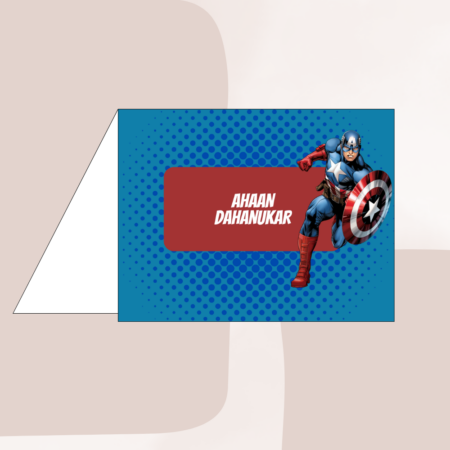 Captain America Notecards