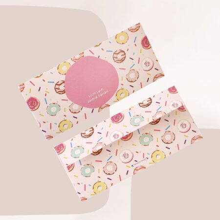 Donut Party Money Envelopes