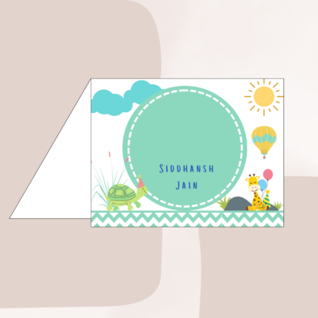 Giiraffe & Turtle Tales Notecards