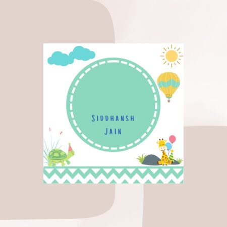 Giiraffe & Turtle Tales Gift Tags