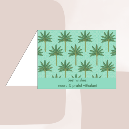 Indian Palmscape Notecards
