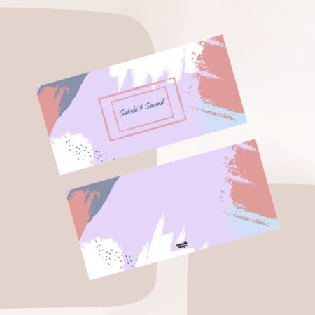 Pastel Brushstrokes Money Envelopes