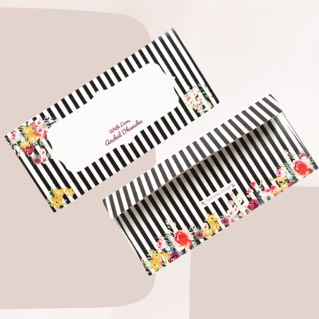 Regal Botanical Stripes Money Envelopes