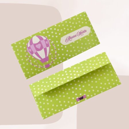 Skyward Dreams Green Money Envelopes