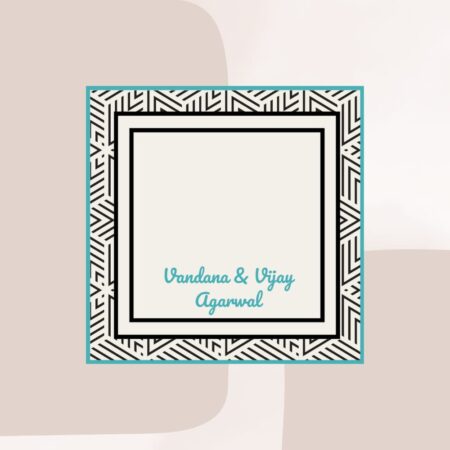 Symmetry Splendour Turqoise Gift Tags