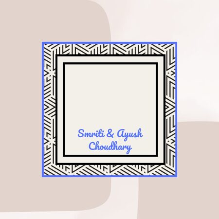 Symmetry Splendour Blue Gift Tags