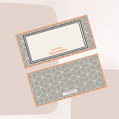 Symmetry Splendour Orange Money Envelopes