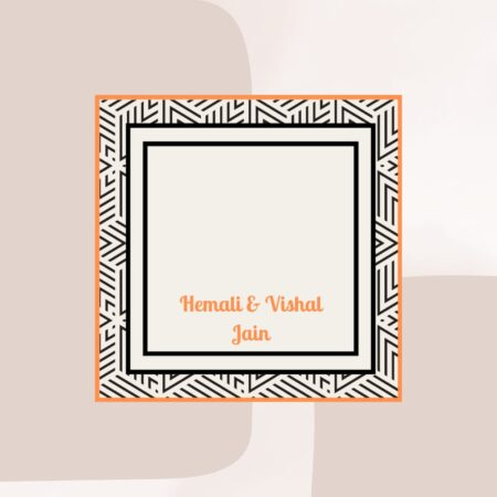 Symmetry Splendour Orange Gift Tags