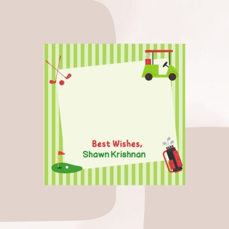 Tee Time Gift Tags