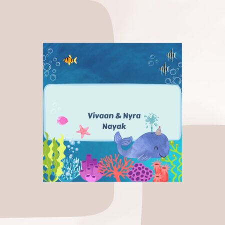 Under The Sea Gift Tags