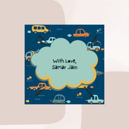 Vroom Vroom Gift Tags
