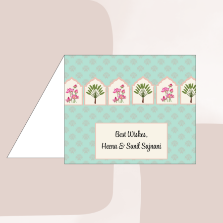 Jaipur Flames Notecards