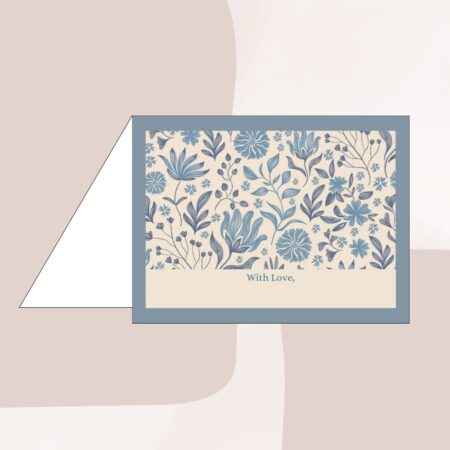 Ikat Petals Notecards