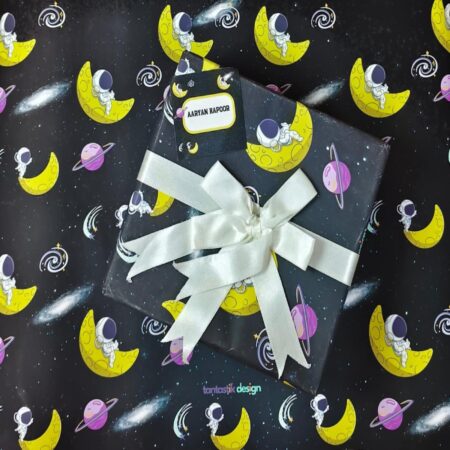Planet Party Wrapping Paper