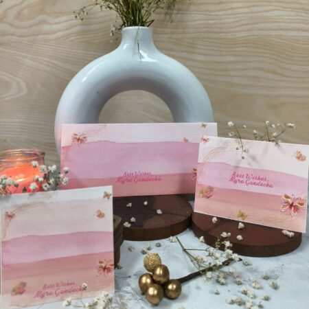 Blushing Butterfly Stationery Sets