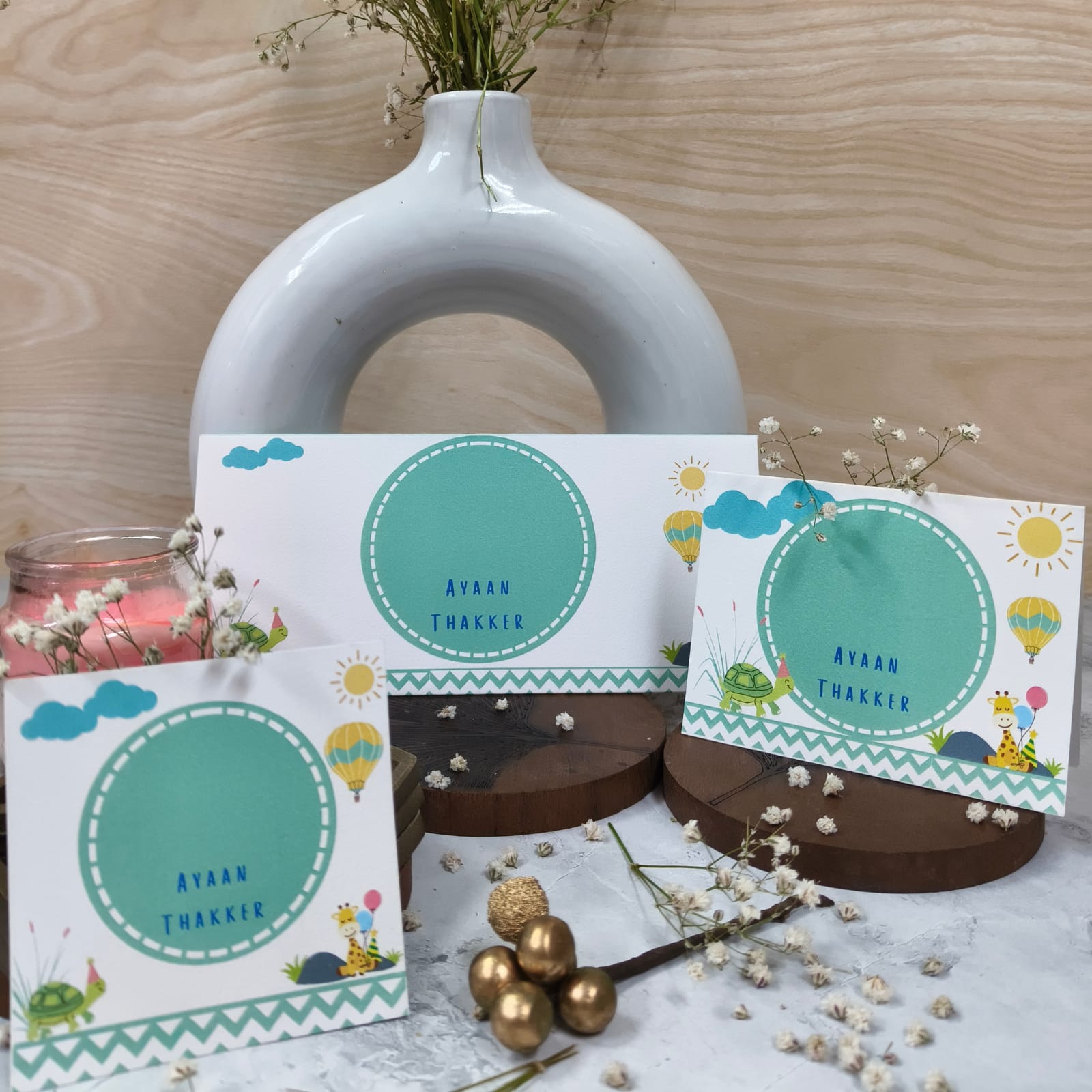 Giiraffe & Turtle Tales Stationery Sets