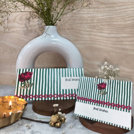 Gulmohar Stripes Stationery Sets