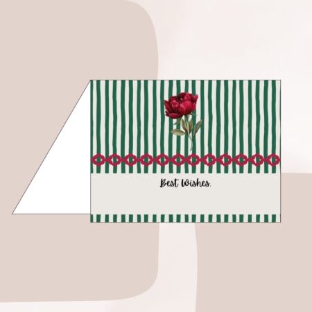 Gulmohar Stripes Notecards