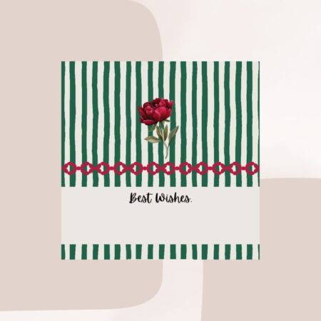 Gulmohar Stripes Gift Tags