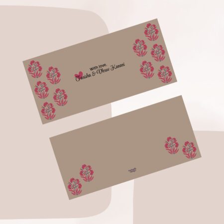 Floral Affection Money Envelope