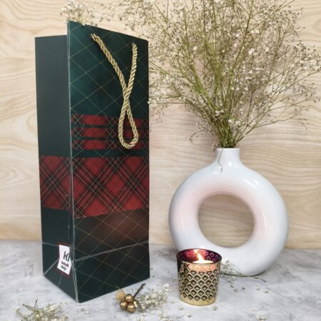 Highland Tartan Wine Bags