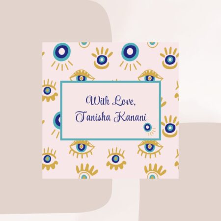Lucky Charm Evil Eye Gift Tags