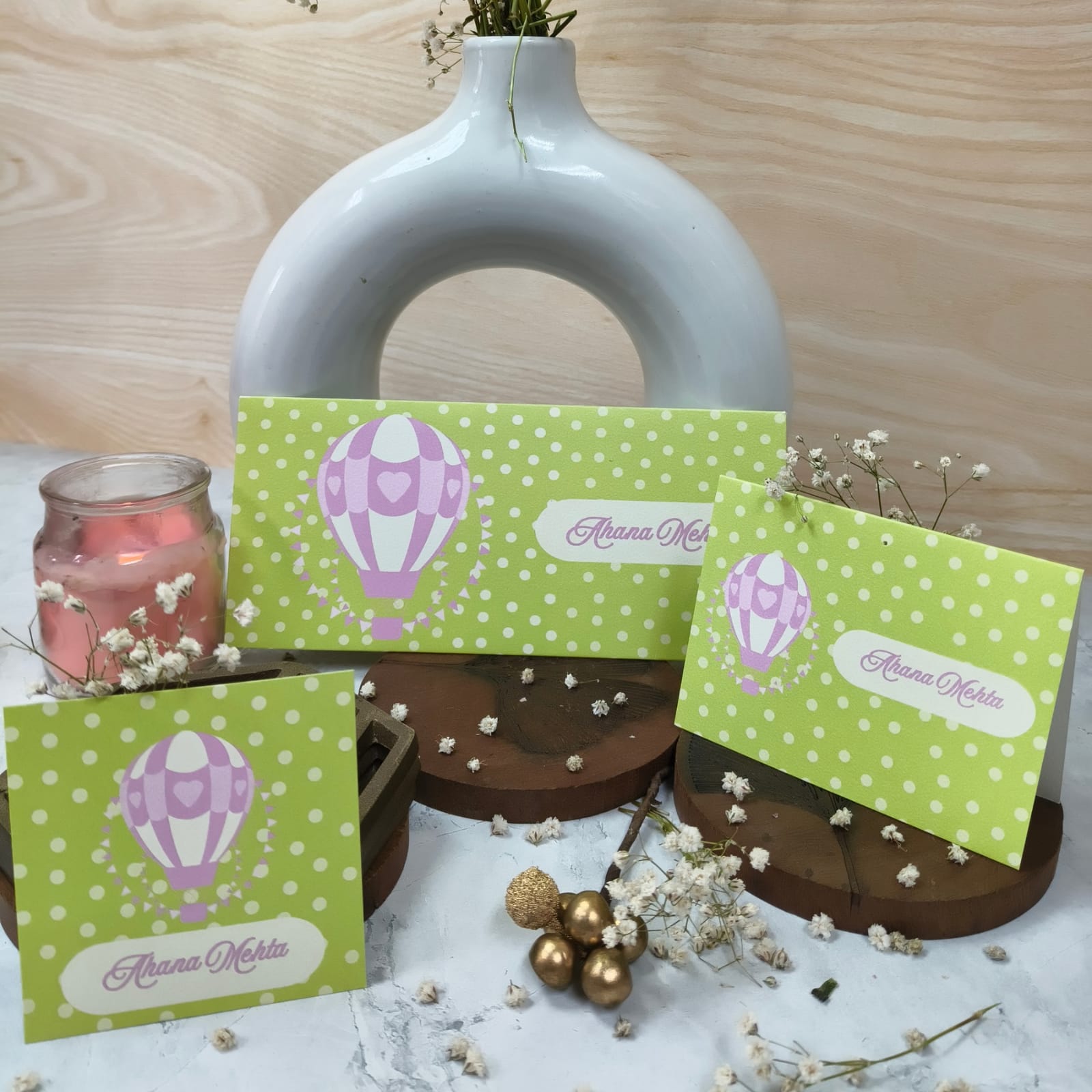 Skyward Dreams Green Stationery Sets