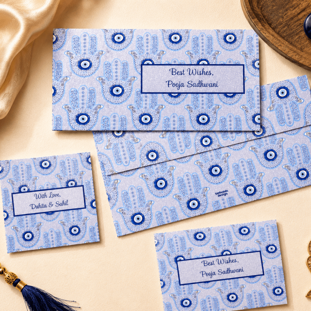 Hamsa Evil-Eye Stationery Sets