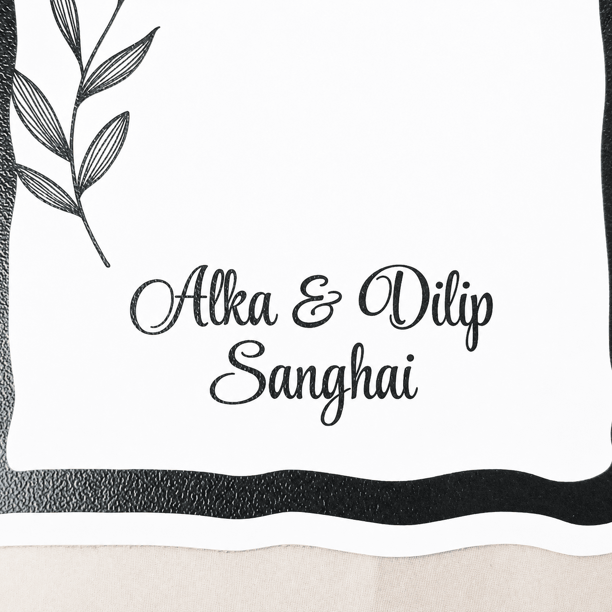 3D Black & White Midnight Pom - Image 2