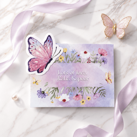 3D Butterfly Gift Tags