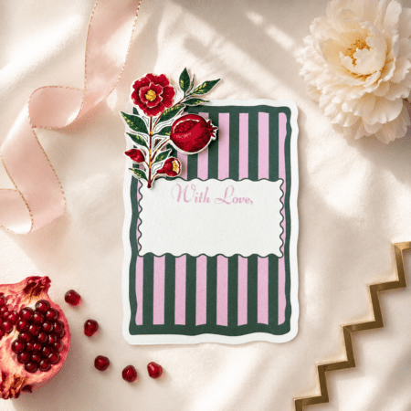 3D Pom in Bloom Gift Tags