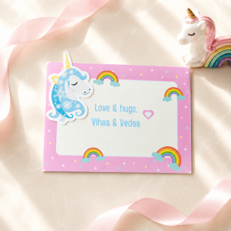 3D Unicorn Gift Tags