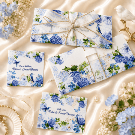 Heritage Bloom Ribbon Envelope Full Set