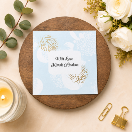 Aqua Radiance Gift Tags
