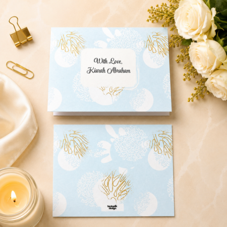 Aqua Radiance Notecards