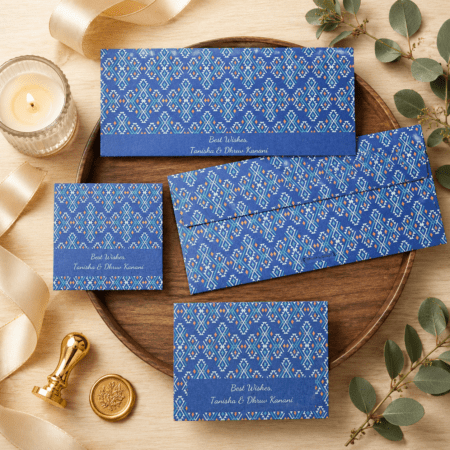 Aztec-Blue Stationery Sets
