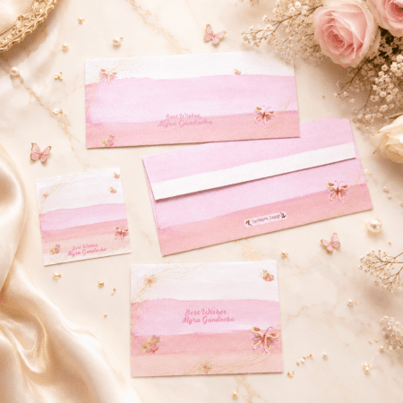 Blushing Butterfly Stationery Sets