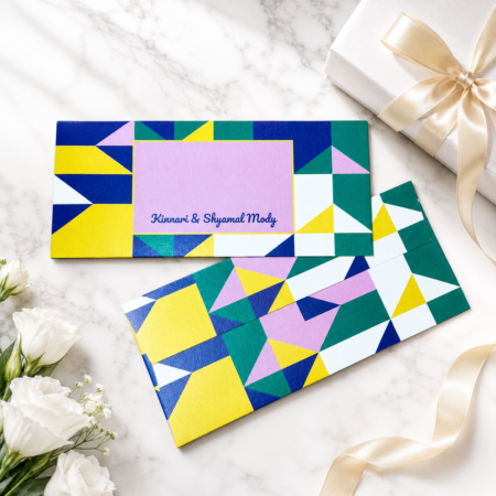 Colour Block Money Envelopes