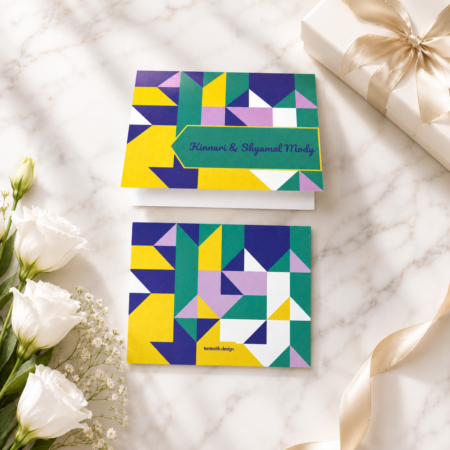 Colour Block Notecards