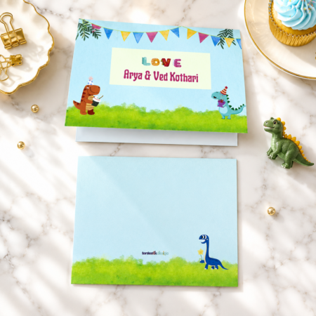 Dino Party Notecards