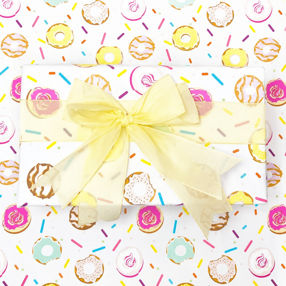 Donut Party Wrapping Paper