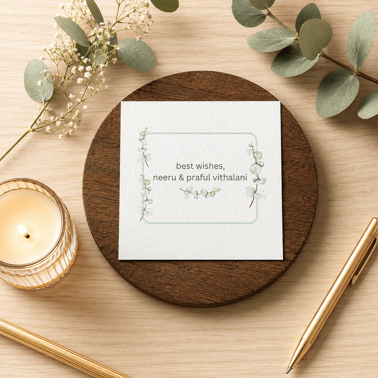 Eucalyptus Elegance Stationery Sets - Image 4