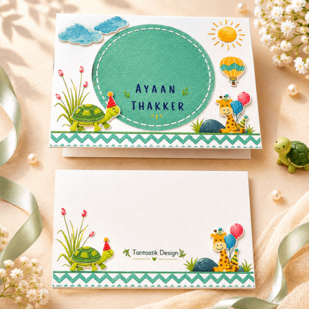 Giiraffe & Turtle Tales Notecards