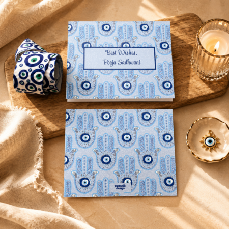 Hamsa Evil-Eye Notecards