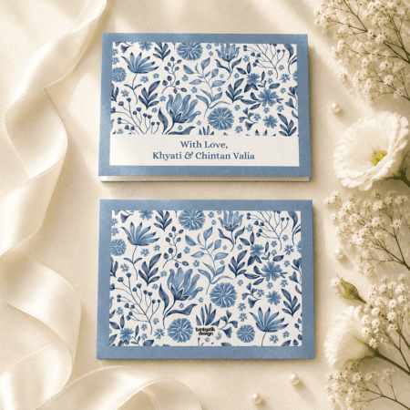 Ikat Petals Notecards