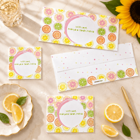 Lemon Zest Stationery Sets
